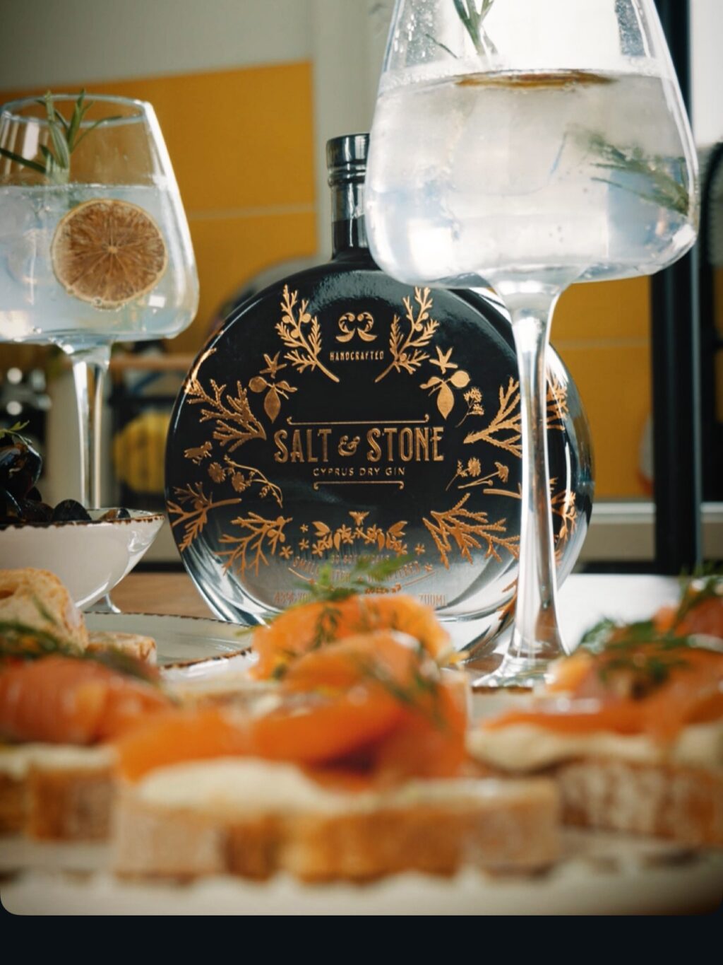 Instagram post from saltandstonegin. This post is in position 0.