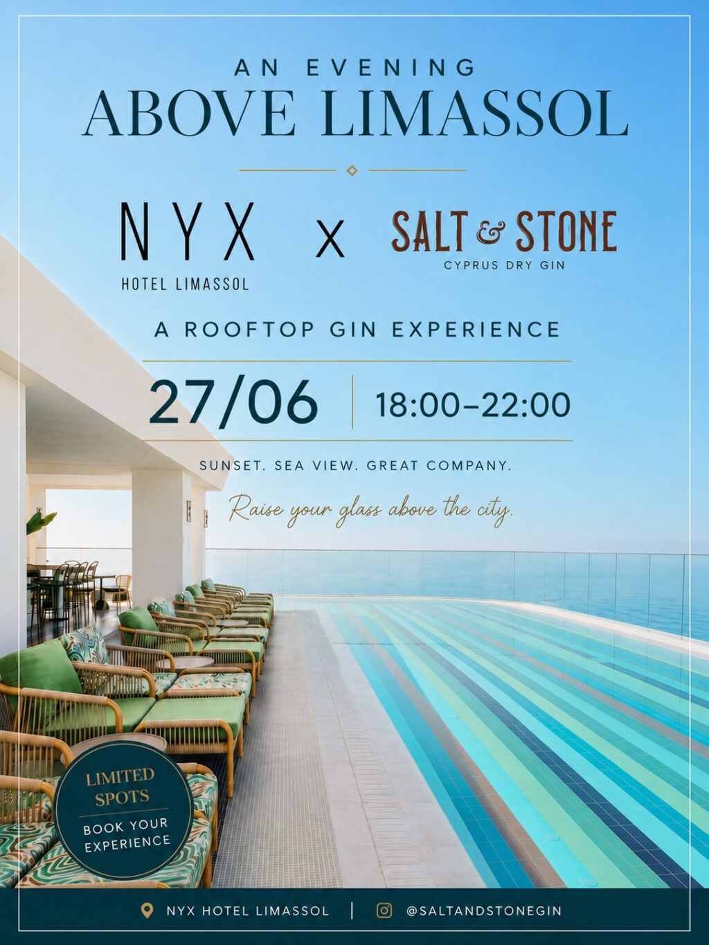 Instagram post from saltandstonegin. This post is in position 0.