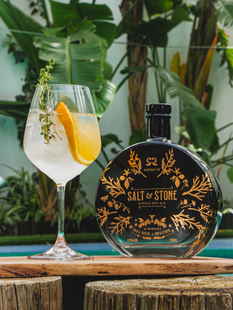 Instagram post from saltandstonegin. This post is in position 1.